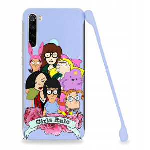 Etui Coby FIOLET do XIAOMI REDMI NOTE 8 Top Wzory