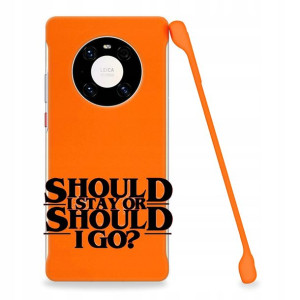 Etui Coby POMARAŃCZ do HUAWEI MATE 40 Modne Wzory