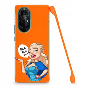 Etui Coby POMARAŃCZ do HUAWEI NOVA 8 Modne Wzory