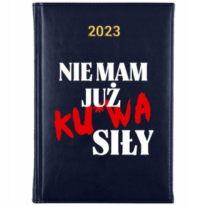 KALENDARZ Dzienny A5 2023 Śmieszne TEKSTY Wzory