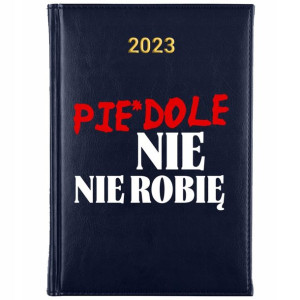 KALENDARZ Dzienny A5 2023 Śmieszne TEKSTY Wzory