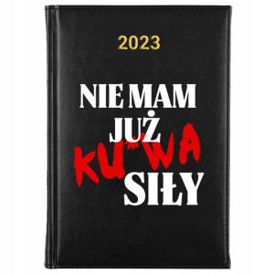 KALENDARZ Dzienny A5 2023 Śmieszne TEKSTY Wzory