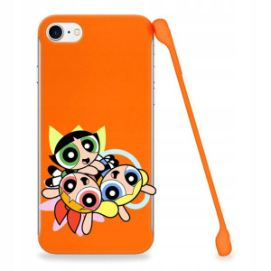 Etui Coby POMARAŃCZ do IPHONE SE2 / SE3 Top Wzory