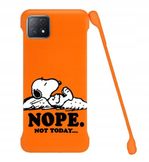 Etui Coby POMARAŃCZ do OPPO A72 5G Serialowe Wz
