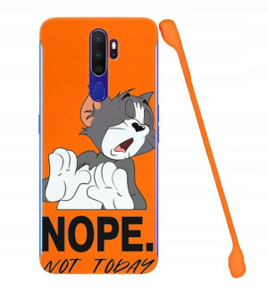 Etui Coby POMARAŃCZ do OPPO A9 2020 Serialowe Wz