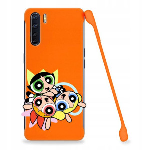 Etui Coby POMARAŃCZ do OPPO A91 Modne Top Wzory