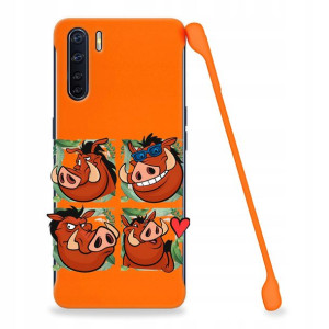 Etui Coby POMARAŃCZ do OPPO RENO 3 Case Top Wzory