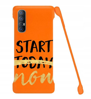 Etui Coby POMARAŃCZ do OPPO RENO 3 PRO Serial Wz