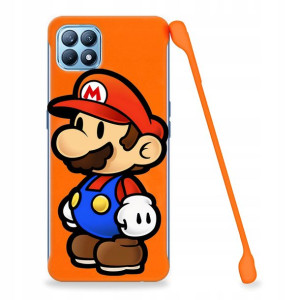 Etui Coby POMARAŃCZ do OPPO RENO 4SE Modne Wzory