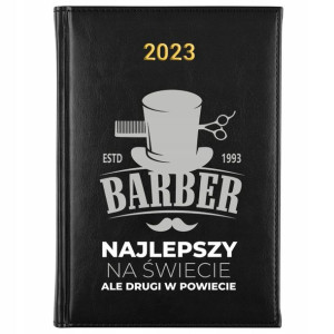 KALENDARZ Dzienny Terminarz A5 2023 dla BARBERA