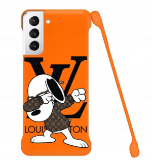 Etui Coby POMARAŃCZ do SAMSUNG S21 PLUS Serial Wz
