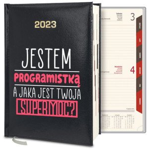 KALENDARZ Książkowy 2023 Prezent dla PROGRAMISTKI