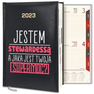 KALENDARZ Książkowy 2023 Prezent dla STEWARDESSY