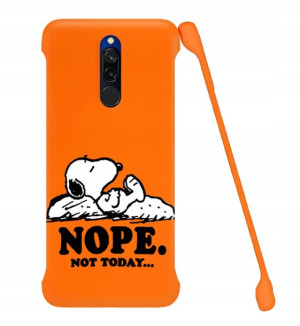 Etui Coby POMARAŃCZ do XIAOMI REDMI 8 Serialowe Wz