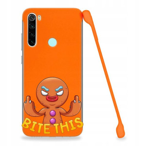 Etui Coby POMARAŃCZ do XIAOMI REDMI NOTE 8 2021 Wz