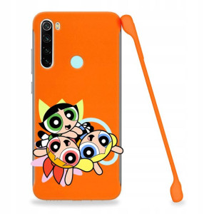 Etui Coby POMARAŃCZ do XIAOMI REDMI NOTE 8 Wzory
