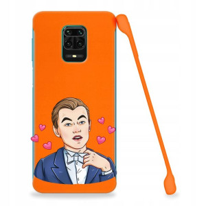 Etui Coby POMARAŃCZ do XIAOMI REDMI NOTE 9S Wzory