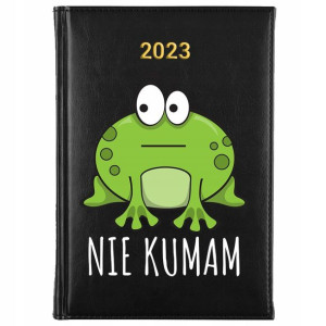 KALENDARZ Książkowy Dzienny A5 2023 Śmieszne WZORY