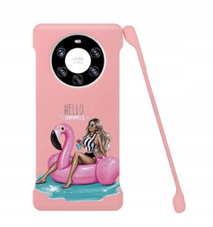 Etui Coby RÓŻ do HUAWEI MATE 40 PRO PLUS Serial Wz