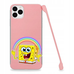 Etui Coby RÓŻ do IPHONE 11 PRO MAX Śmieszne Wzory