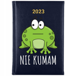 KALENDARZ Książkowy Dzienny A5 2023 Zabawne WZORY