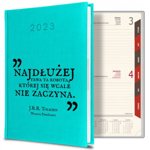 Kalendarz Planer 2023 Cytaty Dla Fanów Lotr Wzory