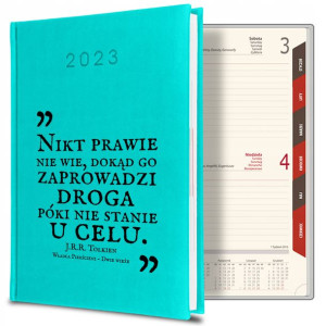 Kalendarz Planer 2023 Cytaty Lort Dwie Wieże Wzory