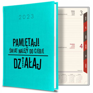 Kalendarz Planer 2023 Cytaty Motywujące Nas Wzory