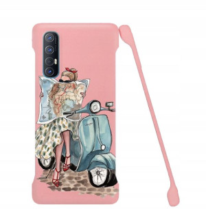 Etui Coby RÓŻ do OPPO RENO 3 PRO Serialowe Wzory