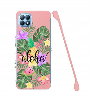 Etui Coby RÓŻ do OPPO RENO 4SE Serialowe Top Wzory