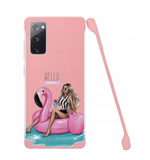 Etui Coby RÓŻ do SAMSUNG S20FE Serialowe Top Wzory