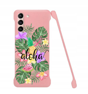 Etui Coby RÓŻ do SAMSUNG S21 Serialowe Top Wzory