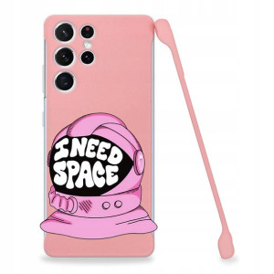 Etui Coby RÓŻ do SAMSUNG S21 ULTRA Śmieszne Wzory