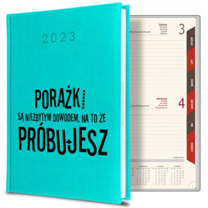 Kalendarz Planer 2023 Motywacja Inspiracja Wzory