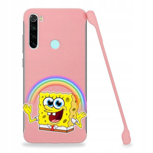 Etui Coby RÓŻ do XIAOMI REDMI NOTE 8 2021 Wzory