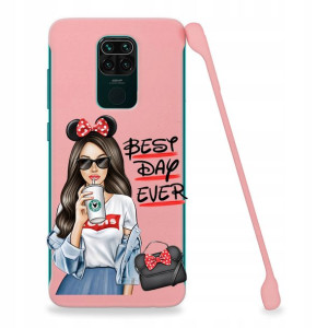 Etui Coby RÓŻ do XIAOMI REDMI NOTE 9 Modne Wzory