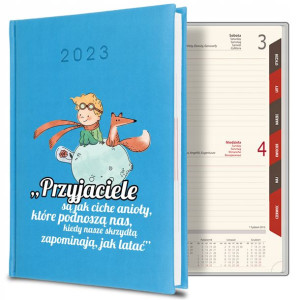 KALENDARZ Planer 2023 Prezent MAŁY KSIĄŻE WZORY