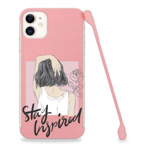 Etui Coby RÓŻOWY do IPHONE 11 Case Modne Top Wzory