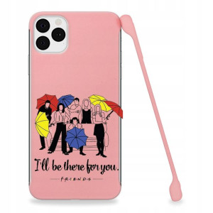 Etui Coby RÓŻOWY do IPHONE 11 PRO Śmieszne Wzory