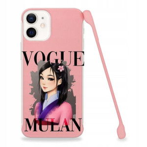 Etui Coby RÓŻOWY do IPHONE 12 MINI Case Top Wzory
