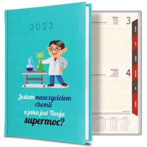 Kalendarz Planer 2023 Prezent Nauczycielki Wzory