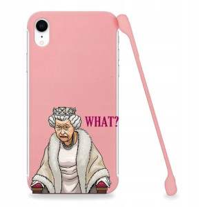 Etui Coby RÓŻOWY do IPHONE XR Case Modne Top Wzory