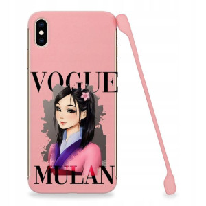 Etui Coby RÓŻOWY do IPHONE XS MAX Case Modne Wzory