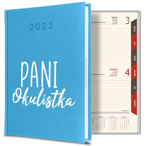 KALENDARZ Planer 2023 Prezent PANI OKULISTKA WZORY