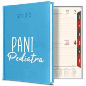 KALENDARZ Planer 2023 Prezent PANI PEDIATRA WZORY