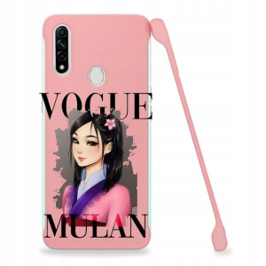 Etui Coby RÓŻOWY do OPPO A8 Case Modne Top Wzory