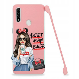 Etui Coby RÓŻOWY do OPPO A8 Śmieszne Case Wzory