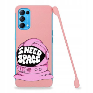 Etui Coby RÓŻOWY do OPPO RENO 5 Śmieszne Top Wzory