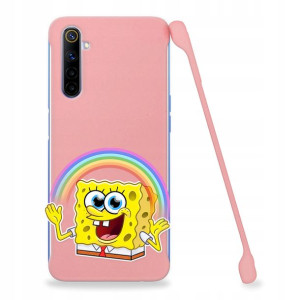Etui Coby RÓŻOWY do REALME X50 5G Śmieszne Wzory