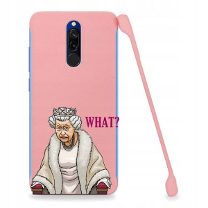 Etui Coby RÓŻOWY do XIAOMI REDMI 8 Case Top Wzory